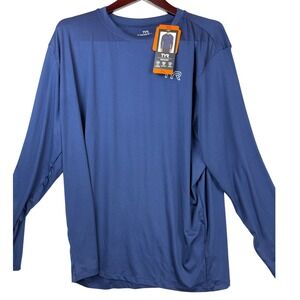TYR Sundefense Long Sleeve Sun Shirt UPF 50+ Lightweight Quick Dry Men's‎ XXL